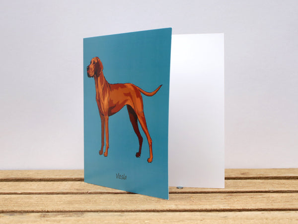 Vizsla Dog Card
