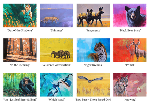 PRE-ORDER Wildlife Art 2025 Calendar