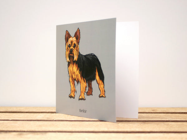 Yorkshire Terrier Dog Card
