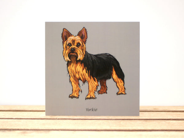 Yorkshire Terrier Dog Card