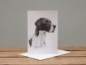 A6 Dog card - English Pointer
