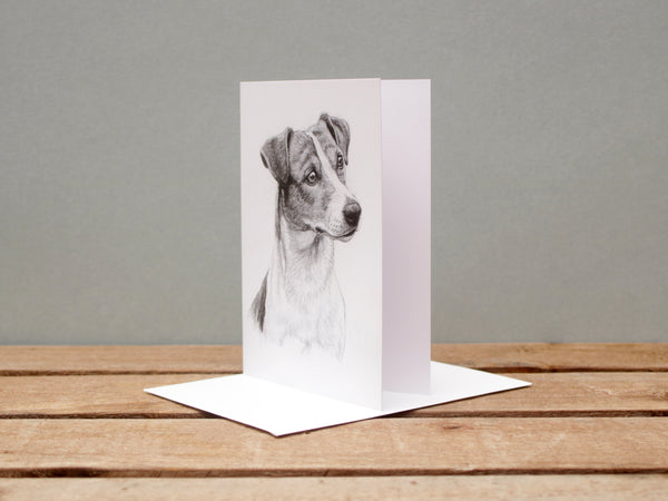 A6 Dog card - Jack Russell Terrier