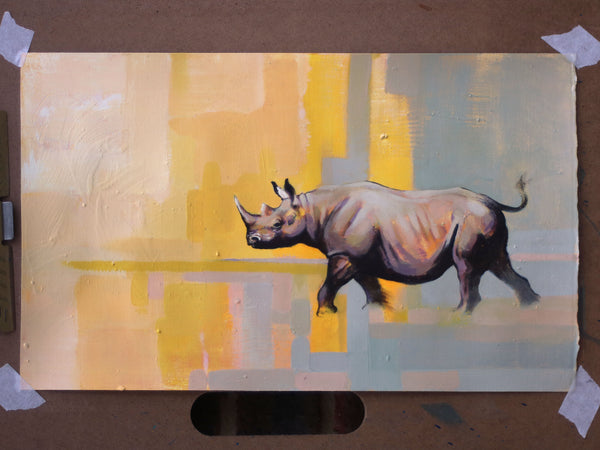 Prelim study Yellow and Grey Rhino